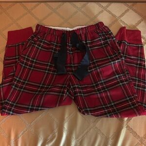 Red Plaid Pajama Pants